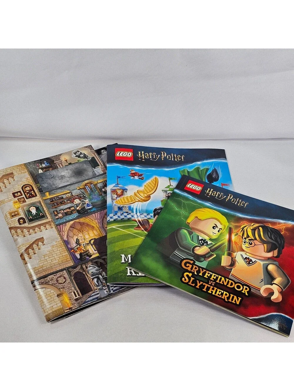 LEGO Harry Potter Wizarding Duels Potter vs Malfoy Pop-Up Scenes 2 Books
